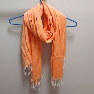 G.H bass orange scarf
